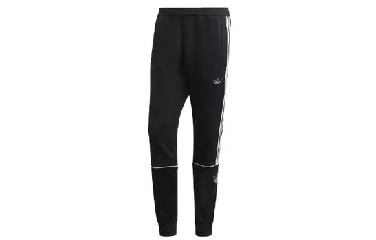 Adidas Originals Мужские трикотажные спортивные штаны, цвет Black