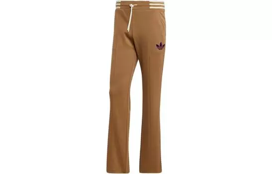 Adidas Originals Мужские трикотажные спортивные штаны, цвет Brown