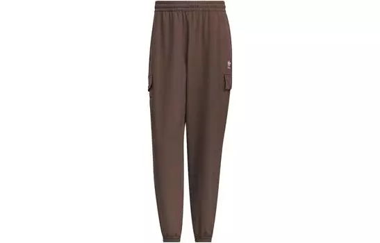 Adidas Originals Мужские трикотажные спортивные штаны, цвет Brown/light khaki