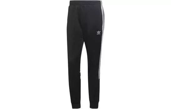 Adidas Originals Мужские трикотажные спортивные штаны, цвет Black