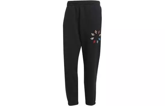 Adidas Originals Мужские трикотажные спортивные штаны, цвет Black