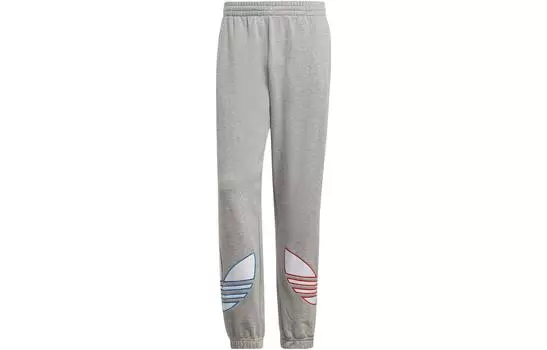 Adidas originals Мужские трикотажные спортивные штаны, Средний серый вереск