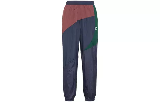 Мужские штаны Adidas originals трикотажные спортивные, темно-синий
