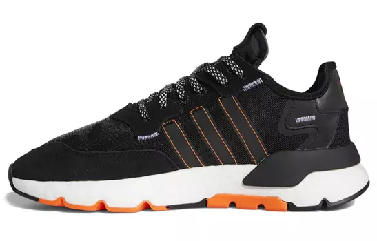 Кроссовки Adidas Nite Jogger Core Black Solar Orange