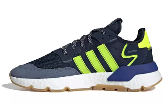 Кроссовки Adidas Originals Nite Jogger Navy Solar Yellow