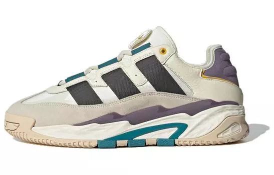 Кроссовки Adidas originals Niteball 1.0 Lifestyle, кремовый/темно-серый/фиолетовый