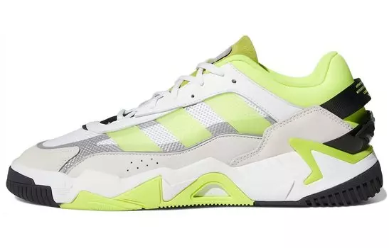 Кроссовки Adidas originals Niteball 2.0 Lifestyle, белый/черный/желтый