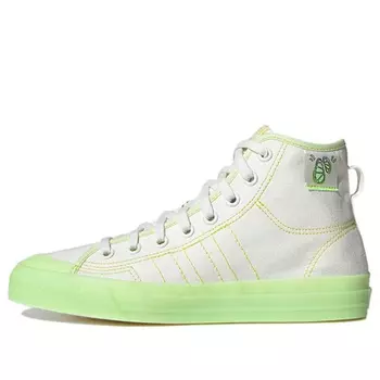 adidas originals Nizza Hi Rf 'Cream Yellowgreen' GX2706