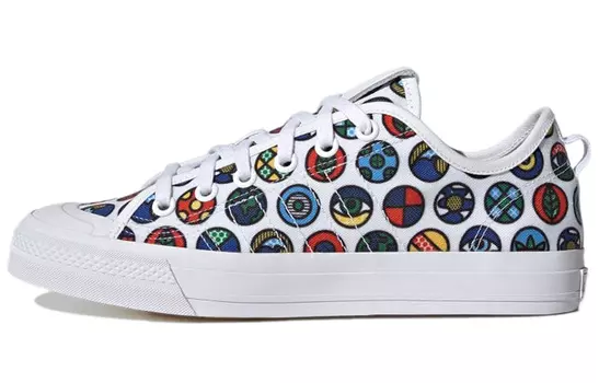 Кеды Adidas Originals Craig Karl X Nizza Rf Unisex, белый/мультикор