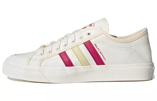Кроссовки Adidas Originals Nizza Lo Wales Bonner Cream White Scarlet