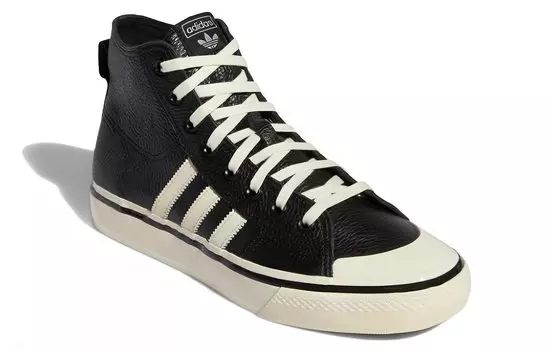 Кроссовки Nizza Adidas Originals High Rf 74 'Black White'