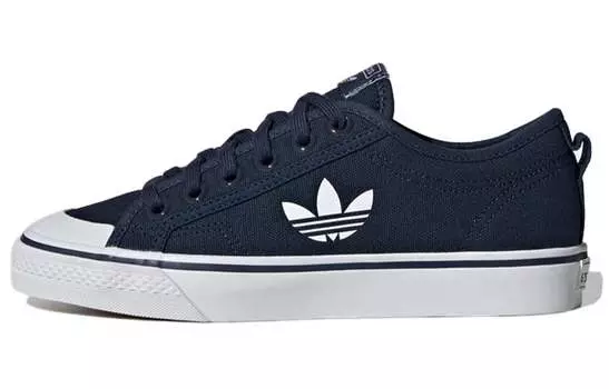 Кроссовки Adidas Originals Originals Nizza Trefoil 'Dark Blue' Women's