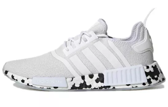 Adidas originals NMD R1 Белая камуфляжная подошва в крапинку