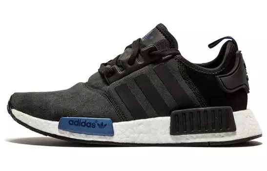 Кроссовки Adidas Originals Nmd R1 Black Suede Women's