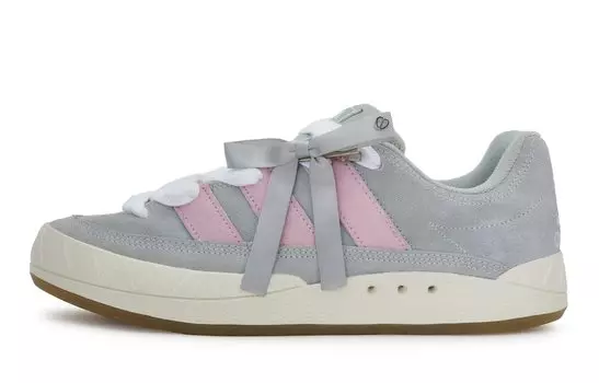 Adidas originals Обувь для скейтбординга Adimatic унисекс, Gray/Pink