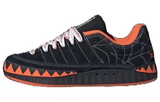 Adidas originals Обувь для скейтбординга Adimatic унисекс, черный/оранжевый