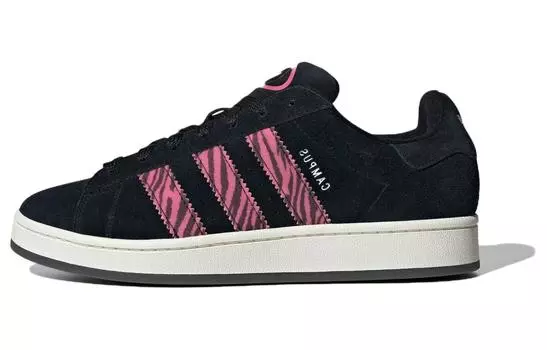 Кроссовки Adidas Originals Campus Skateboarding Unisex, черный/розовый