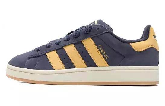 Adidas originals Обувь для скейтбординга Campus унисекс, Серый/Желтый