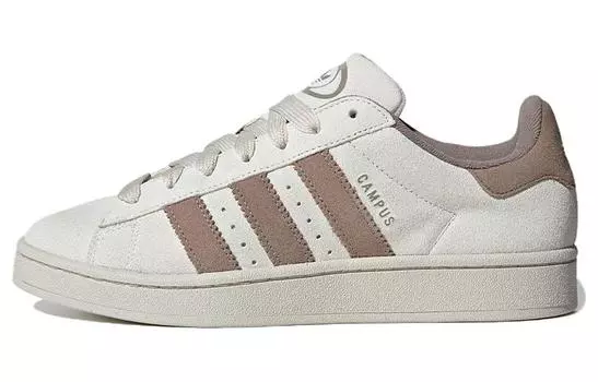 Adidas originals Обувь для скейтбординга Campus унисекс, белый/коричневый