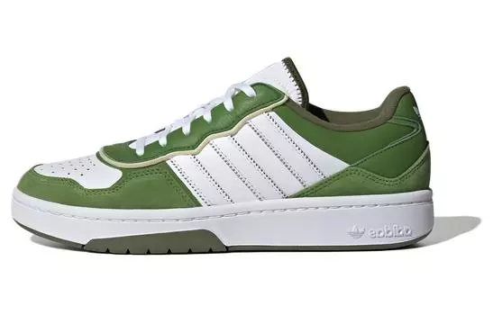 Adidas originals Обувь для скейтбординга Courtic унисекс, Green/White