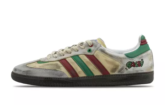 Adidas originals Обувь для скейтбординга SAMBA OG унисекс, Off-white