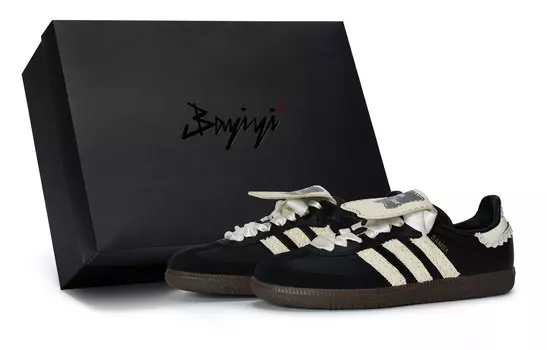 Adidas originals Обувь для скейтбординга SAMBA OG унисекс, Black/Beige