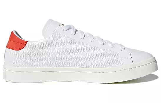 Кроссовки Adidas Originals Originals Courtvantage Casual Skate Shoes White Red Unisex 'White Red'