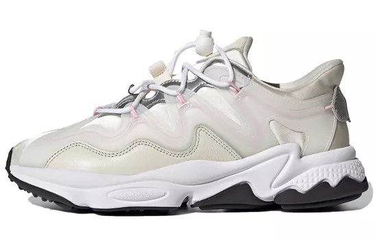 Кроссовки Adidas Originals Ozweego Plus Chalk White Pink Women's