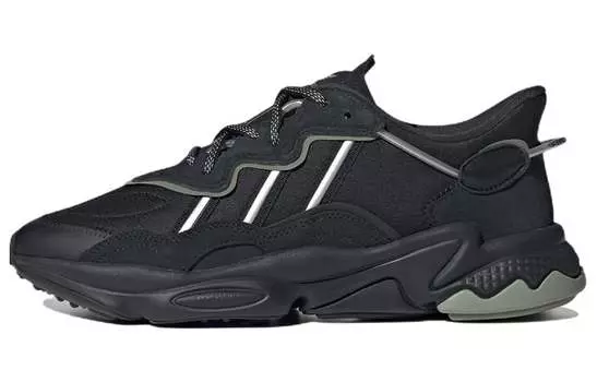 Кроссовки Adidas Originals Ozweego Black Silver Metallic