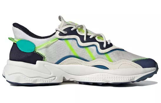 Кроссовки Adidas Originals Ozweego Core White Signal Green