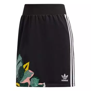 Adidas Originals Повседневная короткая юбка женская черная