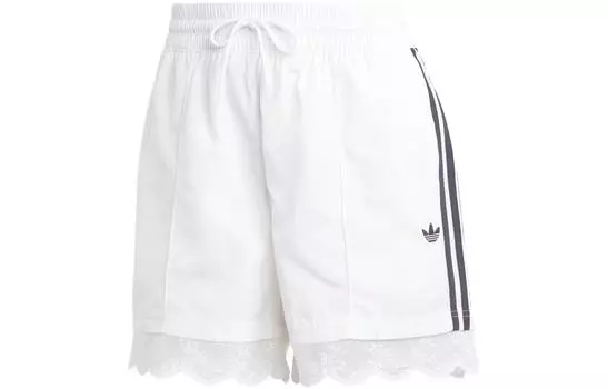 Adidas Originals Повседневные шорты женские белые