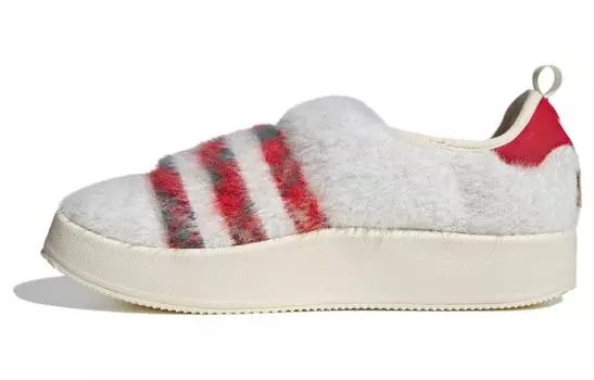 Слипоны Adidas originals Puffylette Lifestyle Unisex, красный/белый