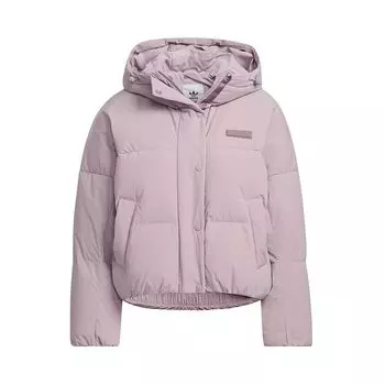 Adidas Originals Пуховик женский фиолетовый