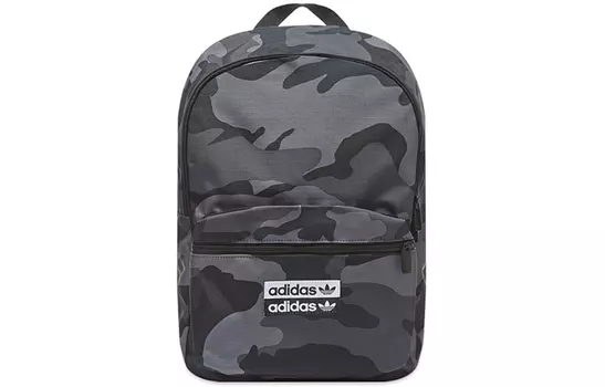 Adidas Originals Рюкзак из полиэстера с двумя плечами, обычный, унисекс, серый