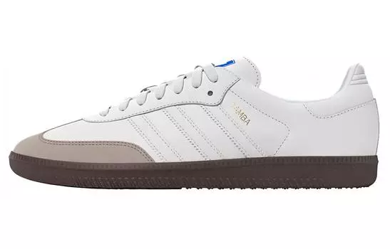 Кроссовки Adidas Originals Samba Skateboarding Unisex, белый/серый