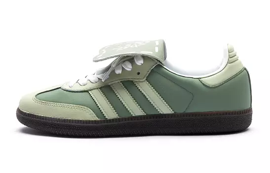 Кроссовки Adidas Originals Samba Skateboard Shoes Unisex Low-Top Green