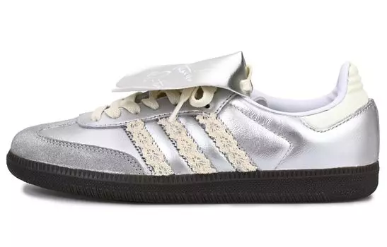 Adidas originals Samba Series Обувь для скейтбординга унисекс, Silver