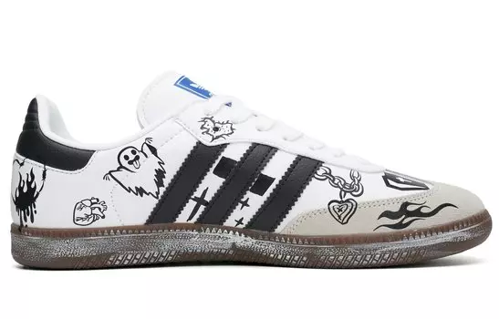 Adidas originals Samba Series Обувь для скейтбординга унисекс, White