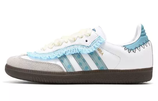 Adidas originals Samba Series Обувь для скейтбординга унисекс, Sky Blue