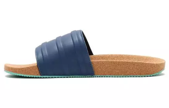 Шлепанцы и сланцы Adidas Originals Adilette Premium Navy Cork