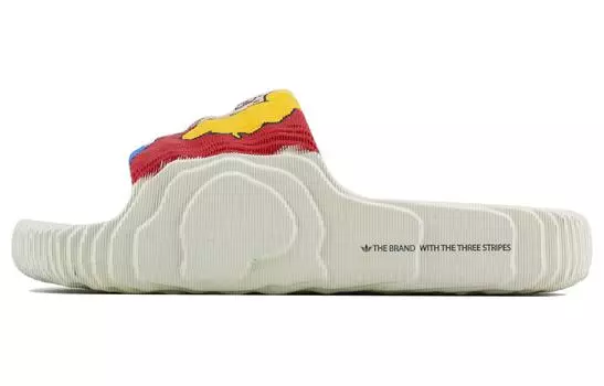 Adidas originals Серия ADILETTE Шлепанцы унисекс, Off-white