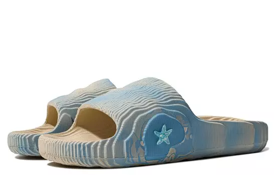 Adidas originals Серия ADILETTE Шлепанцы унисекс, Sky Blue