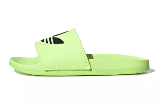 Шлепанцы и сланцы Adidas Originals Originals Adilette Lite Slipper 'Black Green' Women's