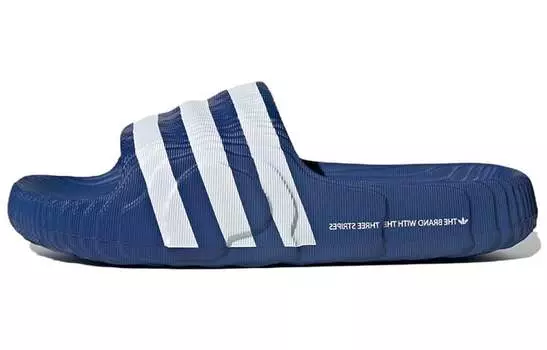 Adidas originals Шлепанцы серии ADILETTE Мужские, Blue/White
