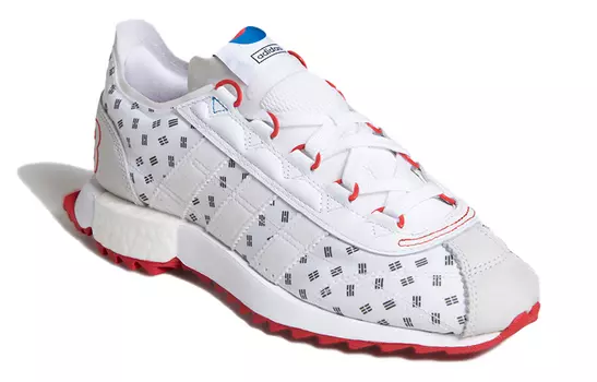 Кроссовки Adidas Originals SL Lifestyle Unisex, белый/красный