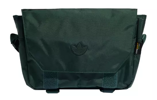 Adidas Originals Спортивная сумка из переработанного полиамида, сумка-мессенджер, сумка через плечо, унисекс, минеральный зеленый