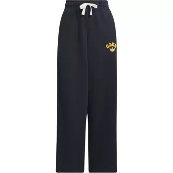 Adidas Originals Спортивные брюки COLLEGIATE WIDE SLEAT JOGGERS, женские, трикотажные, темно-синие