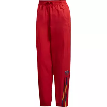 Adidas Originals Спортивные брюки женские, красные