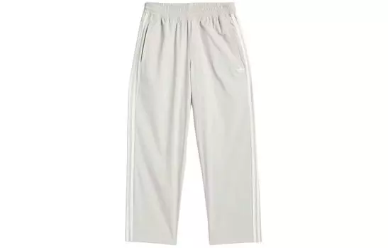 Adidas Originals Спортивные штаны для скейтбординга Sst, повседневные, унисекс, серо-белые